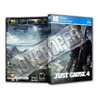 Just Cause 4 Pc Game Cover Tasarımı